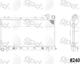 Global Parts Distributors LLC Radiator