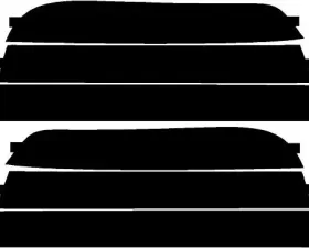 Lamin-X Protective Film Taillight Covers BMW E36 Coupe 1992-1998