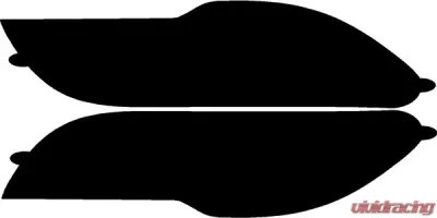 Lamin-X Protective Film Headlight Covers BMW E46 Coupe 2004-2005 - B010