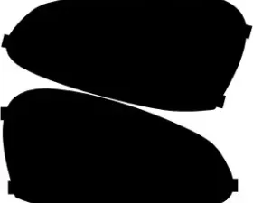 Lamin-X Protective Film Headlight Covers Volkswagen Jetta 2005-2010