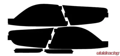 Lamin-X Protective Film Tail Light Covers Mitsubishi EVO X 2008-2012 - MT212