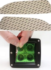 Lamin-X Green Fog Light Covers Audi A5 2013-2021                                     - A134GR - Image 5