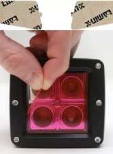 Lamin-X Acura CL 2001-2004 Pink Fog Light Covers                                     - AC103P - Image 4