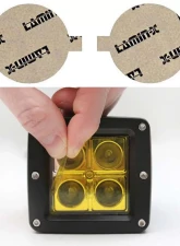 Lamin-X Acura ILX 2013-2015 Yellow Fog Light Covers                                     - AC124Y - Image 5