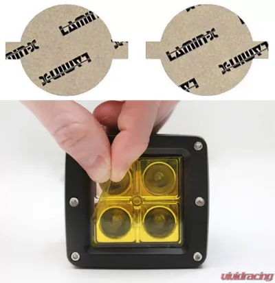 Lamin-X Acura ILX 2013-2015 Yellow Fog Light Covers - AC124Y