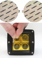 Lamin-X Acura RDX 2016-2018 Yellow Fog Light Covers                                     - AC128Y - Image 5