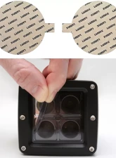 Lamin-X Acura ILX 2016-2018 Gunsmoke Fog Light Covers                                     - AC148G - Image 5