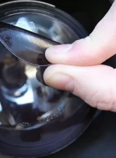 Lamin-X Acura ILX 2016-2018 Gunsmoke Fog Light Covers                                     - AC148G - Image 4