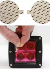 Lamin-X Acura ILX 2016-2018 Pink Fog Light Covers                                     - AC148P - Image 4