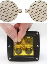 Lamin-X Acura ILX 2016-2018 Yellow Fog Light Covers                                     - AC148Y - Image 5