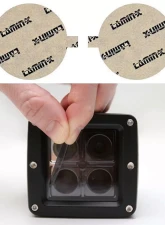 Lamin-X Acura Integra 1998-2002 Gunsmoke Fog Light Covers                                     - AC409G - Image 5