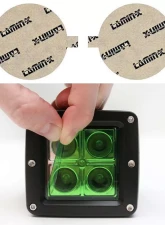 Lamin-X Acura Integra 1998-2002 Green Fog Light Covers                                     - AC409GR - Image 5