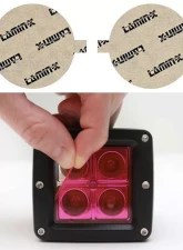 Lamin-X Acura Integra 1998-2002 Pink Fog Light Covers                                     - AC409P - Image 4