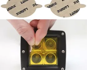 Lamin-X BMW M3 2001-2006 Yellow Fog Light Covers