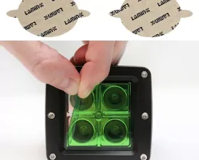 Lamin-X BMW 3-Series Sedan 2002-2005 Green Fog Light Covers