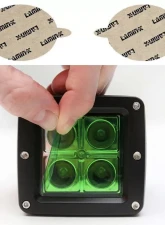 Lamin-X BMW 3-Series Sedan 2002-2005 Green Fog Light Covers                                     - B111GR - Image 5