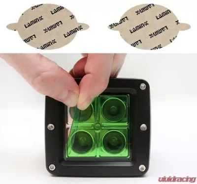 Lamin-X BMW 3-Series Sedan 2002-2005 Green Fog Light Covers - B111GR