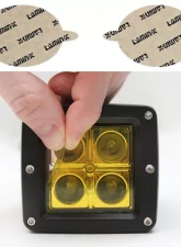 Lamin-X BMW 3-Series Sedan 2002-2005 Yellow Fog Light Covers                                     - B111Y - Image 5