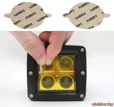 Lamin-X BMW 3-Series Sedan 2002-2005 Yellow Fog Light Covers - B111Y