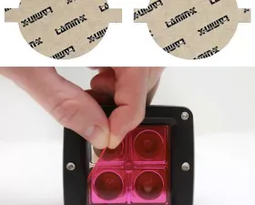 Lamin-X BMW M6 2006-2010 Pink Fog Light Covers
