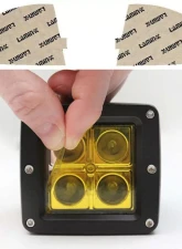 Lamin-X BMW 3-Series Sedan 2006-2008 Yellow Fog Light Covers                                     - B118Y - Image 5