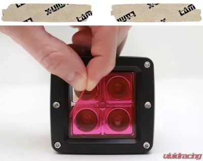 Lamin-X BMW 1-Series 2008-2011 Pink Fog Light Covers - B123P
