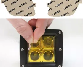 Lamin-X BMW 7-series 2009-2015 Yellow Fog Light Covers