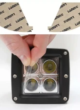 Lamin-X BMW 3-Series Sedan 2009-2011 Clear Fog Light Covers                                     - B129CL - Image 4