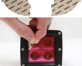 Lamin-X BMW 5-Series F10 2010-2016 Pink Fog Light Covers