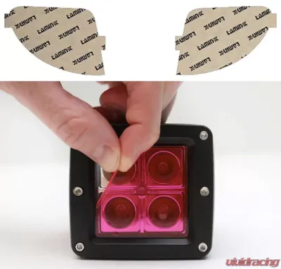 Lamin-X BMW 5-Series F10 2010-2016 Pink Fog Light Covers - B135P