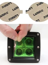 Lamin-X BMW 3-Series 2012-2015 Green Fog Light Covers                                     - B138GR - Image 5