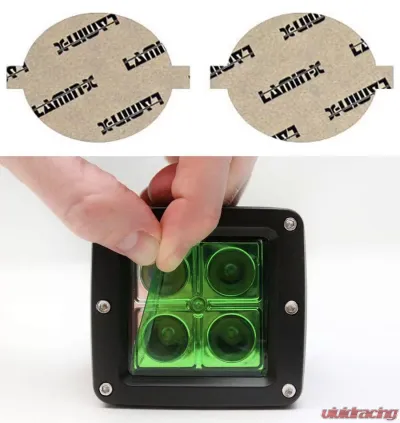 Lamin-X BMW 3-Series 2012-2015 Green Fog Light Covers - B138GR