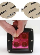 Lamin-X BMW 3-Series 2012-2015 Pink Fog Light Covers                                     - B138P - Image 4