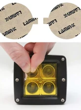 Lamin-X BMW X1 2013-2015 Yellow Fog Light Covers                                     - B141Y - Image 5