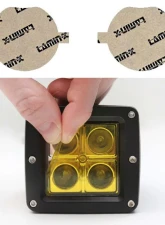 Lamin-X BMW 5-Series 2001-2003 Dome Yellow Fog Light Covers                                     - B402-1Y - Image 5