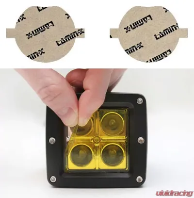 Lamin-X BMW 5-Series 2001-2003 Dome Yellow Fog Light Covers - B402-1Y
