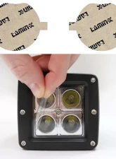 Lamin-X BMW 5-Series 2004-2007 Dome Clear Fog Light Covers                                     - B402-3CL - Image 4