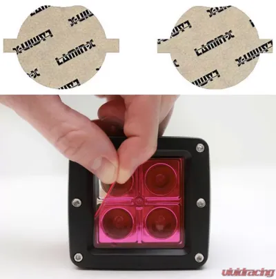 Lamin-X BMW 5-Series 2004-2007 Dome Pink Fog Light Covers - B402-3P