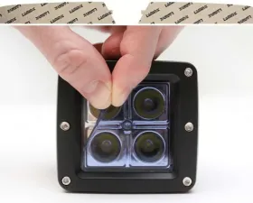 Lamin-X BMW Z4 2006-2008 Rectangle Blue Fog Light Covers