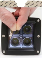 Lamin-X BMW Z4 2006-2008 Rectangle Blue Fog Light Covers                                     - B409B - Image 5