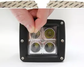 Lamin-X BMW Z4 2006-2008 Rectangle Clear Fog Light Covers