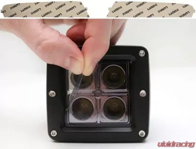 Lamin-X BMW Z4 2006-2008 Rectangle Tint Fog Light Covers - B409T