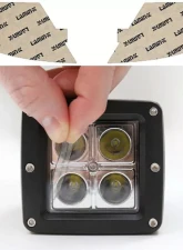 Lamin-X BMW 5-Series E60 2008-2010 Clear Fog Light Covers                                     - B417CL - Image 4