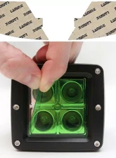 Lamin-X BMW 5-Series E60 2008-2010 Green Fog Light Covers                                     - B417GR - Image 5