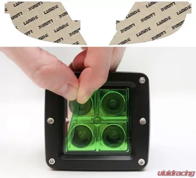 Lamin-X BMW 5-Series E60 2008-2010 Green Fog Light Covers - B417GR