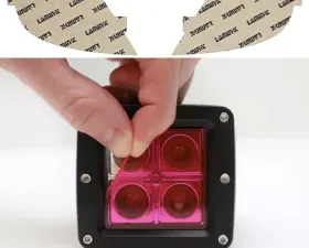 Lamin-X BMW 5-Series E60 2008-2010 Pink Fog Light Covers