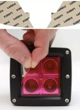 Lamin-X BMW 5-Series E60 2008-2010 Pink Fog Light Covers                                     - B417P - Image 4