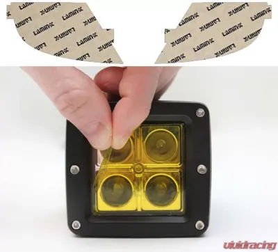 Lamin-X BMW 5-Series E60 2008-2010 Yellow Fog Light Covers - B417Y