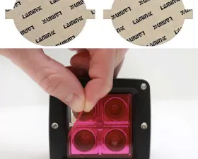 Lamin-X BMW 5-Series M-Sport F10 2010-2016 Pink Fog Light Covers