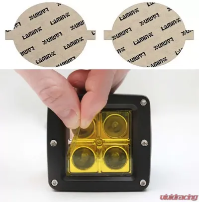 Lamin-X BMW 5-Series M-Sport F10 2010-2016 Yellow Fog Light Covers - B435Y